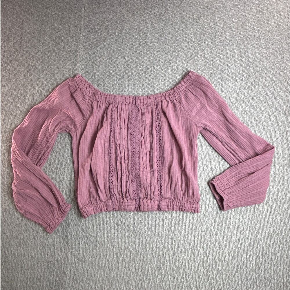 Aeropostale Sz S Pink/Purple Crop Top Boho Festival
Spring Summer
